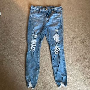 Ripped American Eagle jeans